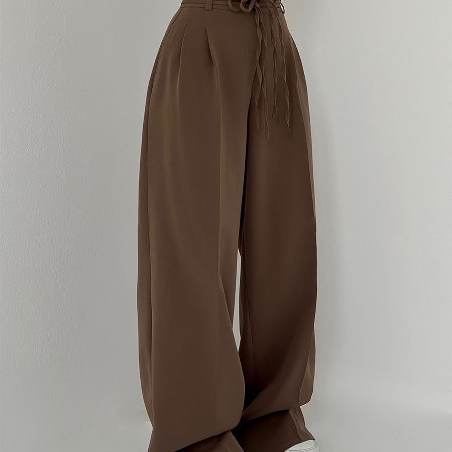 STEFANIA | High-waisted wide-leg trousers