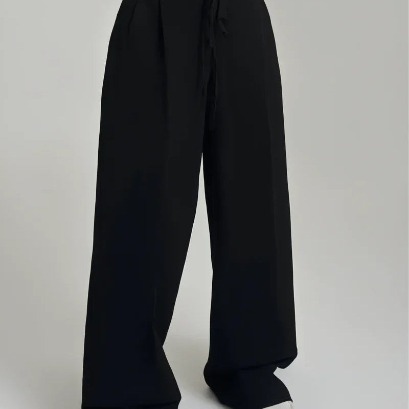 STEFANIA | High-waisted wide-leg trousers